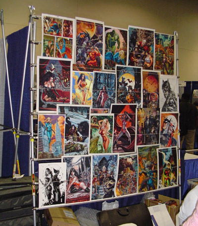 Dan Brereton's 'wombat" art display